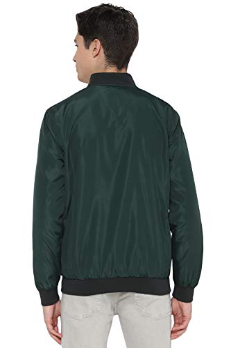 Image of Allen Solly Men's Polyester Solid Car Standard Length Coat
