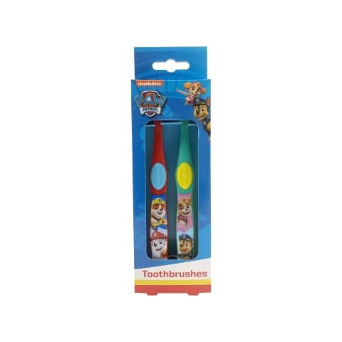 Paw Patrol Toothbrush , Multi Coloured, (Pack of 2) Cover