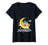 Photo Gallery donna calligrafia araba ramadan kareem - mubarak alaikum maglietta con collo a v Photo Gallery donna calligrafia araba ramadan kareem - mubarak alaikum maglietta con collo a v