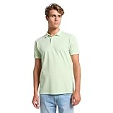 Lee Garment Dye Polo, Soft Sage, M Hombres