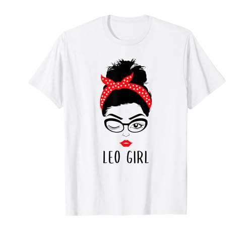 Leo Astrology Wink Eye T-Shirt