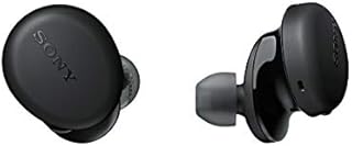 Sony WF-XB700 Wireless Bluetooth Headphones, 18 Hours Battery Life and Quick Charge and Voice Assistant Compatible, Black