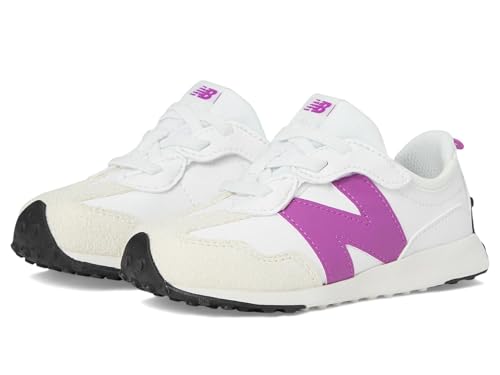 New Balance �x�r�[-�{�[�C�Y 327 New-b (����/�c��), �z���C�g/�p�b�V�����t���[�c, 10 X-Wide Toddler