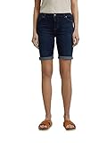 Standard ESPRIT Damen 031EE1C303 Jeans-Shorts, 901/BLUE Dark WASH, 34