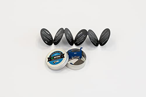 Sinter Disc Brake Pads - 004 Shimano G S530 - Single Pair Metal Can Carded 2022: Blue One Size - Image 4