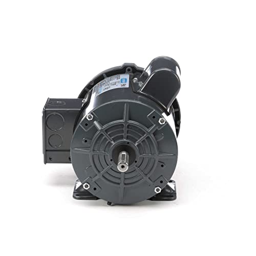 Leeson Farm Duty Electric Motor - 1 Hp, 1,800 Rpm, 115/208-230 Volts, Single Phase, Model Number 117865 #TOP2