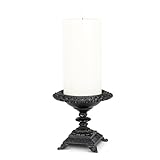 Vestibilità versatile: ideale per candele a colonna da 10,2 cm, misura 15,2 cm di larghezza e 15,2 cm di altezza, perfetto per caminetti, tavoli e molto altro ancora
