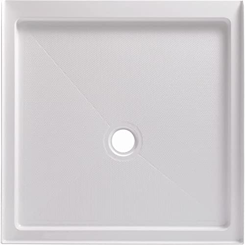 Proflo Pfsba3636Wh Proflo Pfsba3636 Hammond 36" X 36" Square Shower Base With Single Threshold And Center Drain #TOP1