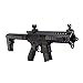 SIG Sauer MPX .177 Cal CO2 Powered Air Rifle with CO2 90 Gram (2 Pack) and 500 Lead Pellets Bundle (Black, Folding Sights)