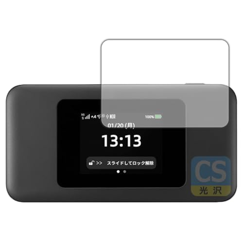 PDA�H�[ Speed Wi-Fi DOCK 5G 01 �Ή� Crystal Shield �ی� �t�B���� ���� ���{��