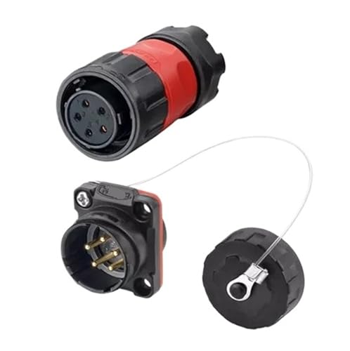 Connecteur à 5 broches étanche IP67 mâle femelle pour signal alimentation