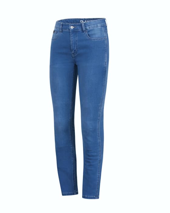 OJ Reload 2 Man Jeans Moto 4 Stagioni Elasticizzato con Protezioni (IT, Numero, 48, Regular, Regular, Blu)