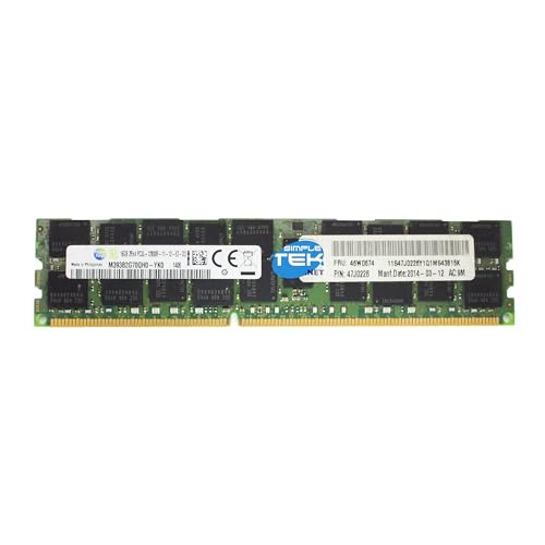 Mémoire DDR3L ECC 16 Go répare ralentissements serveurs PC3-12800R 1600 MHz