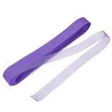 QUARKZMAN 25 Yards 1.6 Zoll Steifes Rosshaarband Breites Rosshaarband Für Polyester-Boning Nähen Hochzeitskleid Tanzkleid Hutformung Zubehör Hellviolett