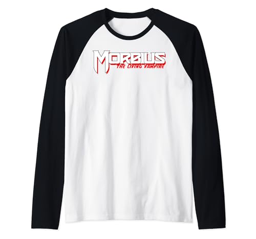 T-shirt baseball Morbius Marvel au style rétro raglan unique