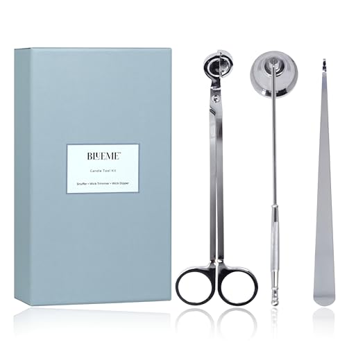 Blueme Candle Care Kit: 3-Piece Tool Set