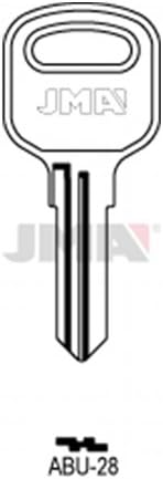 10 X ABU-28 JMA/ABUS KEY BLANKS