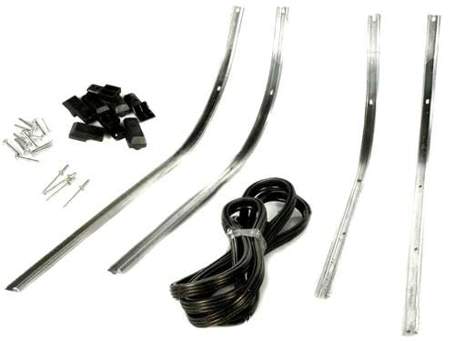 Rif OEM 154669 Listelli Serie Striscie Pedana Completi di Puntalini In Gomma e Terminali Compatibili con PK50 PK125 Pk 50 S 125 S