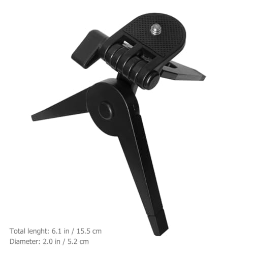 Trípode para móvil Mipcase ajustable y plegable con soporte de escritorio 2