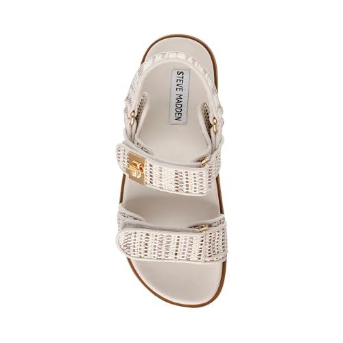 Steve Madden Steve Madden Women's Mona, Beige Multi, 8