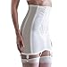 Rago 1294 | Open Bottom Girdle Extra Firm Shaping | Sizes M–8X | Zipper + Hook Closure | Classic Vintage Control | USA MADE | White L/30