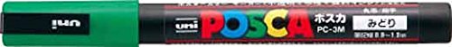 Uni Posca Fine Marker, Green (PC3M.6)