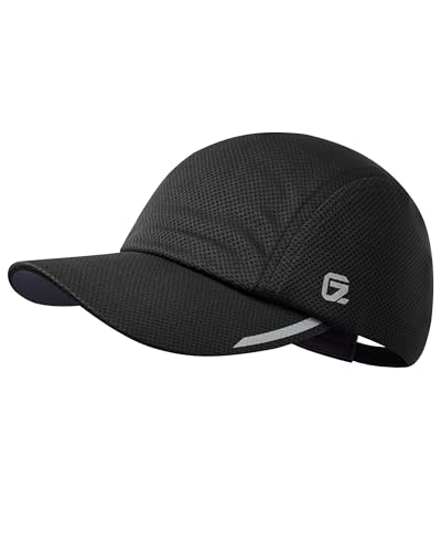 Image of GADIEMKENSD Running Hat Performance Mesh Hat, Excellent Ventilation, Lightweight, Reflective Design, Anti-Glare