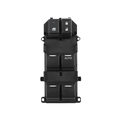 Interrupteur principal de vitre électrique pour Accord 2008-2011 commande RHD noire