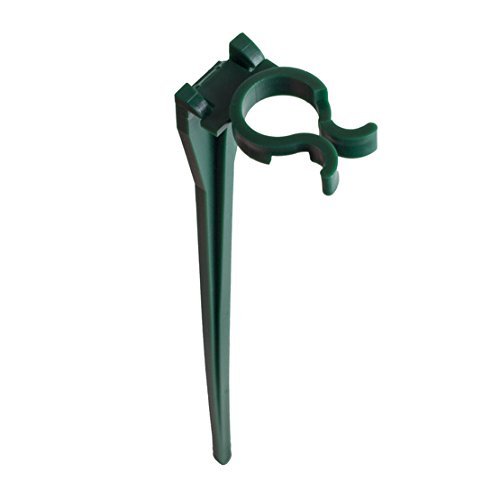Make the Season Bright Universal Light Stakes for Outdoor Use ~ 7.5" Green Stakes Accommodates C3 C5 C6 C7 C9 C Series, Icicle & Miniatures Light Sets ~ 25 Count Pkg.