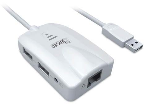 Multi-Function USB 3.0 Combo Gigabit Ethernet Hub USB/SD/Micro SD Card Reader - 2x USB 3.0 Ports | SD/MicroSD Card Reader