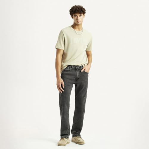 Image of Levi's Men's Straight Fit Mid Rise Jeans