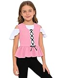 Les bords volantés donnent à la chemise une touche mignonne et féminine, idéale pour les soirées déguisées, les jeux de rôle et les événements à thème