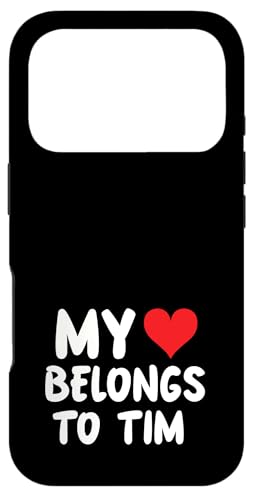 �e�B�� - My Heart Belongs To Tim - Love �X�}�z�P�[�X iPhone 17 Pro �p