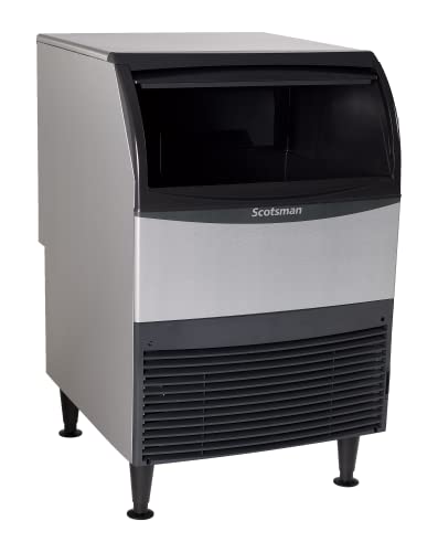 Scotsman Un324A-1 Nugget-Style Ice Maker With Bin, 80-Pound Capacity, Stainless Steel, 115-Volts, Nsf #TOP2