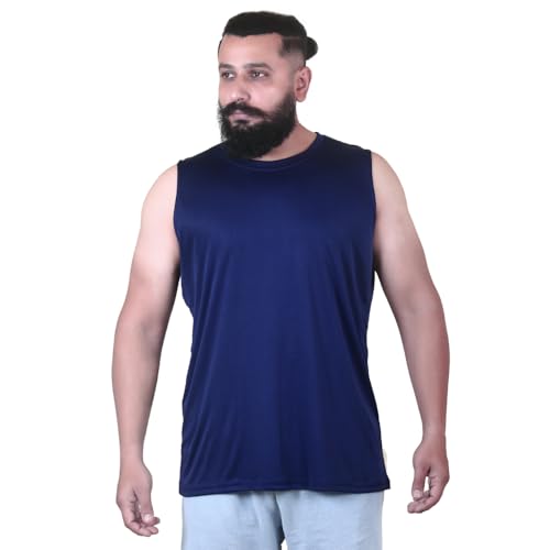 Image of Sleeveless T Shirts for Men - Gym Vest, Sando Tank Top Wear, Workout Baniyan, Stringers Inner Shirt, Bodybuilding Tshirts, Sports Tshirt Vests, Stylish Tanks Tops
