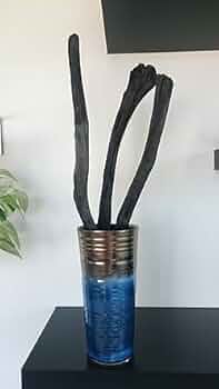 備長炭オブジェ【炭10】 Kashiwaba/blue×black [備長炭オブジェ]/銀座紀州備長炭ショップ