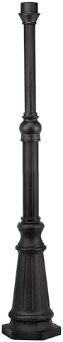 Hinkley 6638BK Traditional Post from Post Surface Mount collection in Blackfinish,