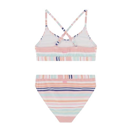 Roxy Girls' Two-Piece Bikini Swimsuit Set, UPF 50+ Sun Protection, Quick-Dry Bathing Suit2