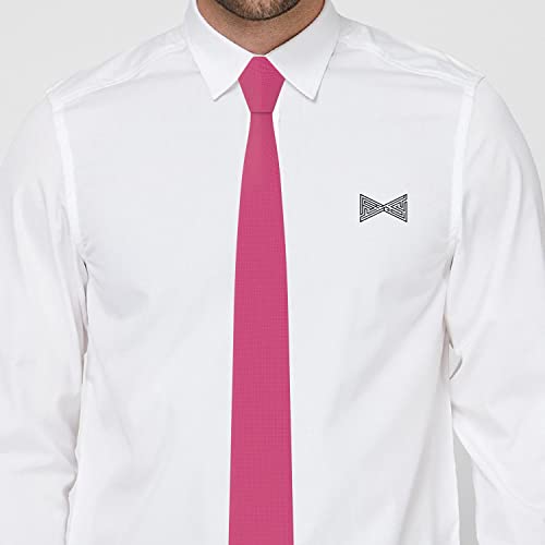 Image of Men's Oxford Matt Neckties Solid Color for Adults Tuxedo Classic Design, by Bow Tie Hosue