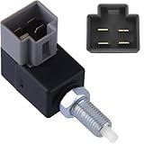 Broaug Brake Light Switch 4 Pin 93810-3K000 – Compatible with Hyundai Accent, Elantra, Santa Fe, i10/i20/i30/i40/ix20, Kia Picanto, Sorento, Sportage, Venga & More