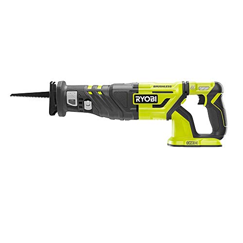 RYOBI 18-Volt ONE+ Cordless Brushless Reciprocating Saw (Tool Only, No-Retail Packaging, Bulk Packaged) (P517)