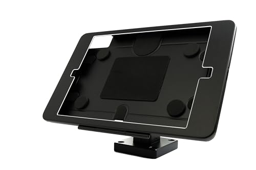 System-S Wand Decke Halterung abschließbar 180° neigbar für iPad 10.2" 9 8 7 in Schwarz
