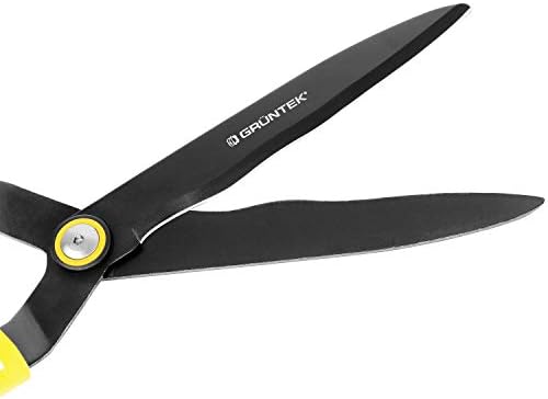 GRÜNTEK Telescopic Hedge Shears Q-32, Adjustable 680-825 mm, Teflon Coated Hardened Blade, Anti-Slip Handles, Balanced Construction