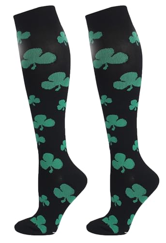 Ecohaso Compression Socks for Women Knee High Festival Socks Circulation-Best Support for Running, Nurses, Pregnancy