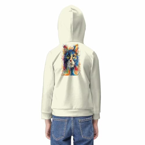Pull à capuche papillon pour garçon et fille | Sweat drôle imprimé - 6