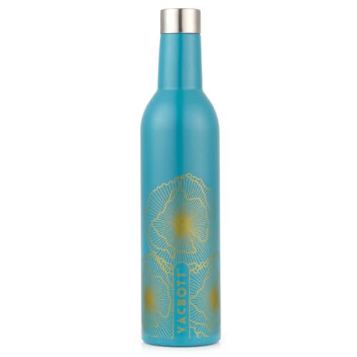Image of Clay Craft VACBOTT IVY Wine Gold Double Walled|18 Hours Hot and 24 Hours Cold Water Vacuum Insulated Flask Bottle|1 Pcs|1000 ml Water Bottles|Travelling|BPA-Free|BIS Certified|1Year Limited Warranty