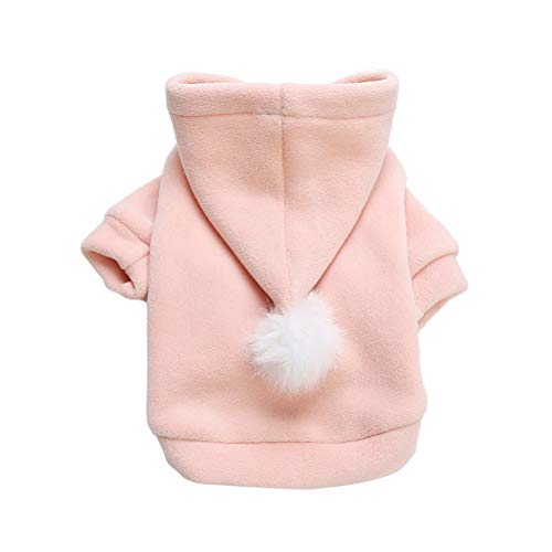 VILLCASE Adorable Perro Invierno Sudaderas Sudaderas con Sombrero Perro Pequeño Abrigo Caliente...