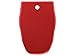 NDZ Performance Magazine Base Plate for Smith & Wesson SD40 VE .40 S&W Laser Engraved Anodized Aluminum in Red - Grim Reaper 2
