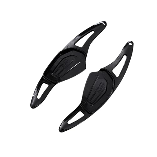 シフトパドル Compatible With Skoda For Octavia For A8 Mk4 Rs Vrs 2020 2021 2022 2023 車のステアリングホイールシフトパドル延長シフターアクセサリーAP28と互換性あり(Black)