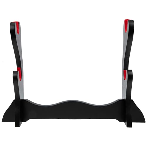 HEALEEP Flute Display Stand Flute Display Rack Wooden Flute Stand Standing Easels for Display Wooden Wind Instrument Holder Holder Display Stand